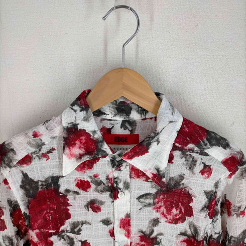 ルパート rupert 薔薇 ポリエステルシャツ メンズ JPN:M