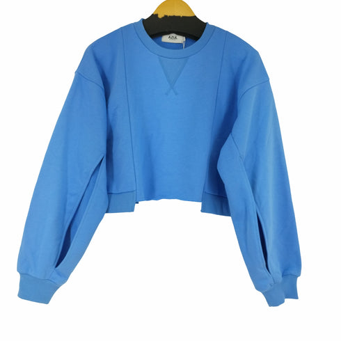 アズールバイマウジー AZUL by moussy 24SS クロップドスウエットトップス レディース FREE