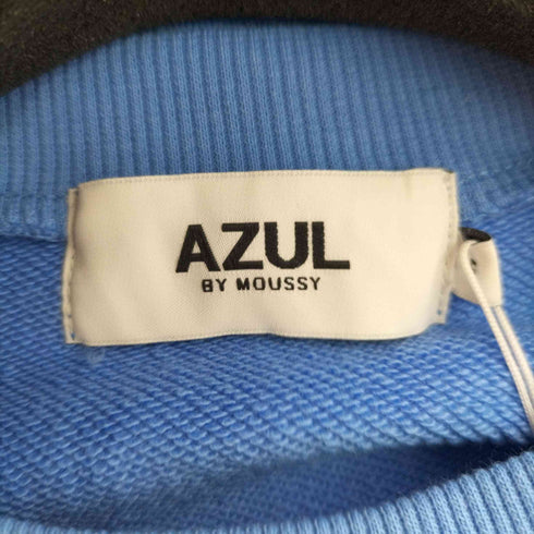 アズールバイマウジー AZUL by moussy 24SS クロップドスウエットトップス レディース FREE