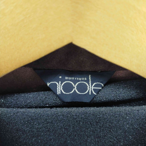 ブティックニコル BOUTIQUE NICOLE スエードシャツ レディース 38