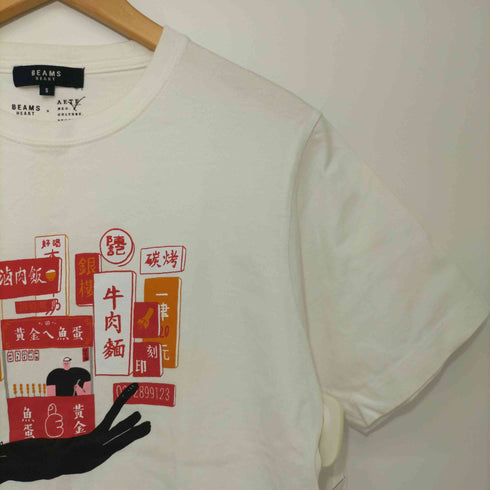 ビームスハート BEAMS HEART 20SS 妄想台湾 台湾屋台 Tシャツ レディース JPN:S