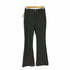 ジーナシス JEANASIS ビーガンレザーバックスリットフレアパンツ レディース JPN:M