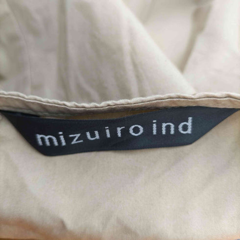 ミズイロインド mizuiro ind ドルマンスリーブ バルーン裾 プルオーバー レディース