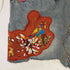 ASK JEANS 刺繍構築デニムミニスカート Y2K カットオフ加工 レディース 26
