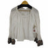 ジャンヌレ jean neret embroidery flare blouse 刺繍フレアブラウス レディース JPN:1