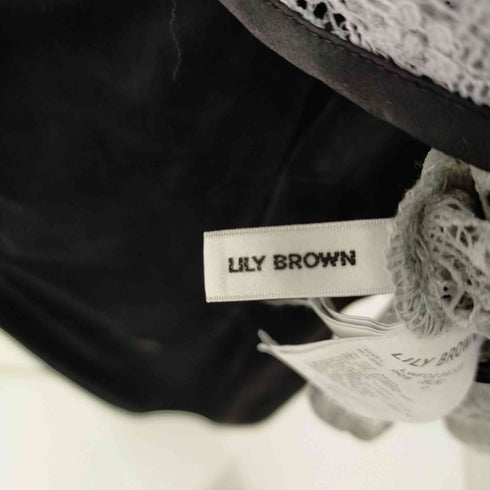 リリーブラウン Lily Brown 3wayボレロセットロングドレス レディース 0