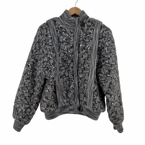 Pan ASIA ネップ ニットジャケット メンズ import:M