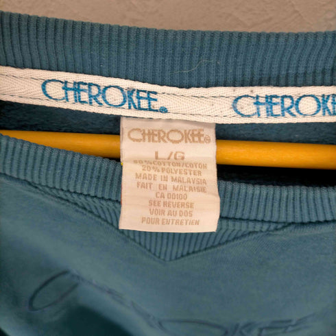 チェロキー Cherokee 90S ロゴ刺繍スウェット メンズ JPN:L