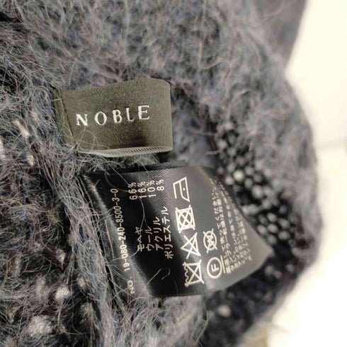 ノーブル Noble クルーネックモヘアニット メンズ FREE
