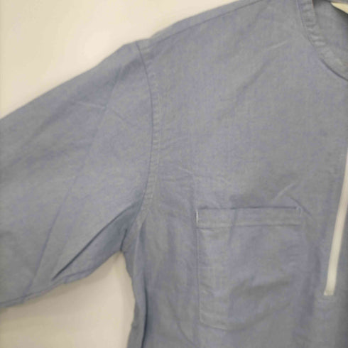ベンデイビス BEN DAVIS バンドカラー ハーフジップ L/Sシャツ メンズ JPN:4