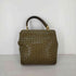 ボッテガヴェネタ BOTTEGA VENETA イタリア製 イントレチャート レザーハンドバッグ レディース