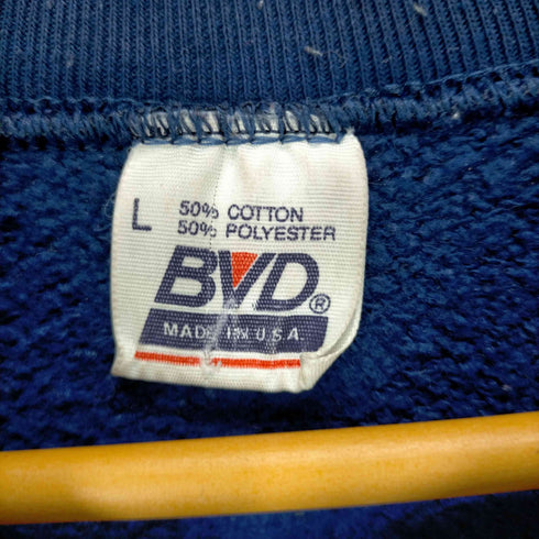 BVD MADE IN USA クルーネックスウェット メンズ JPN:L