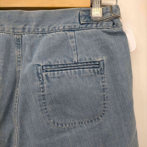 アーペーセー A.P.C. ボタンフライ デニムショーツ レディース import:S
