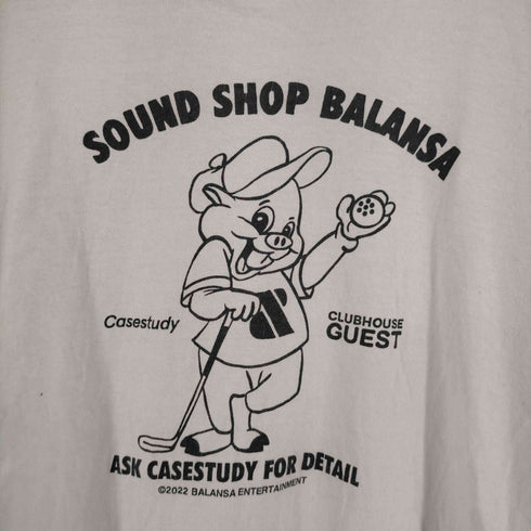 サウンドショップバランサ SOUND SHOP BALANSA PIG LOGO TEE メンズ JPN:L