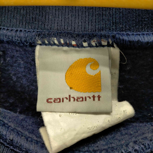 カーハート Carhartt 00s Vガゼット ロゴ刺繍スウェット メンズ 5XL