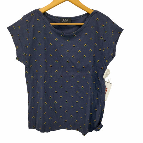 アーペーセー A.P.C. 総柄Tシャツ レディース import:S