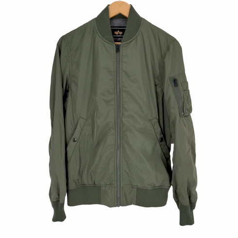 アルファインダストリーズ ALPHA INDUSTRIES MA-1 ジップジャケット メンズ JPN:M