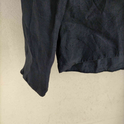 マルタンマルジェラエイチアンドエム Martin Margiela H&M ショルダーサイドジップサテンブラウス レディース