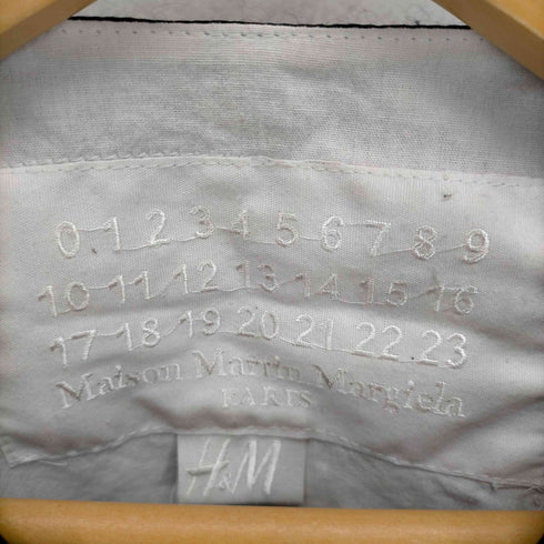マルタンマルジェラエイチアンドエム Martin Margiela H&M ショルダーサイドジップサテンブラウス レディース