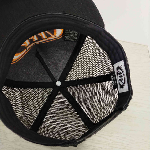 エーアンドダブリュー オキナワ A&W Okinawa ロゴ刺繍メッシュキャップ メンズ FREE