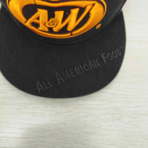エーアンドダブリュー オキナワ A&W Okinawa ロゴ刺繍メッシュキャップ メンズ FREE