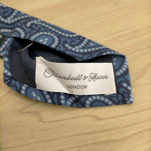 ターンブルアンドアッサー Turnbull & Asser ペイズリー柄ネクタイ メンズ