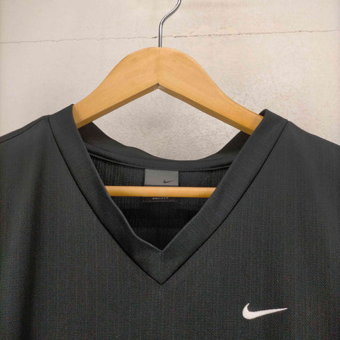 ナイキ NIKE 00s ロゴ刺繍Vネックタンクトップ メンズ JPN:XL