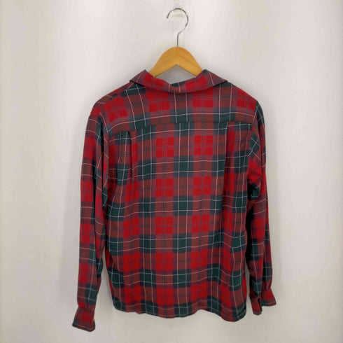 warwick 60S タータンチェック レーヨン L/S シャツ メンズ 15 1/2