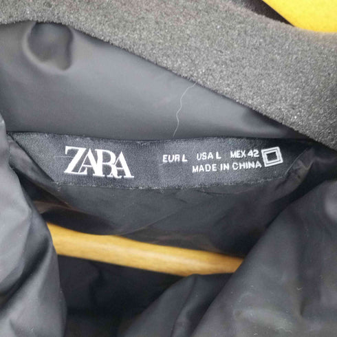 ザラ ZARA RUBBERISED PUFFER JCT メンズ L