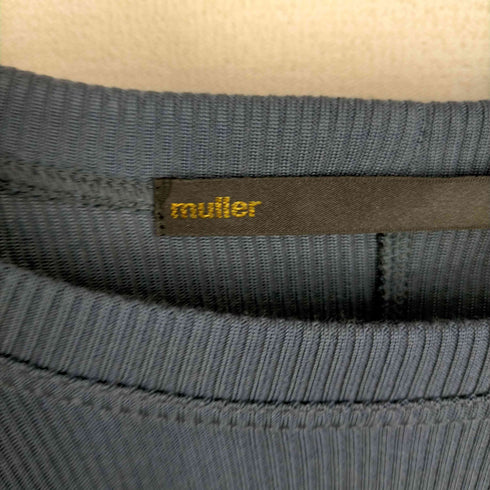 ミュラーオブヨシオクボ muller of yoshiokubo 袖素材切替カットソー レディース JPN:36
