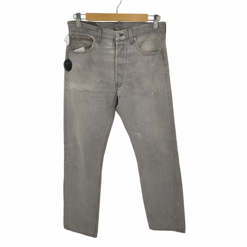 リーバイス Levis 90S 95年製 07月 ボタン裏501刻印 501 先染め ブラックデニムパンツ メンズ W32 L32