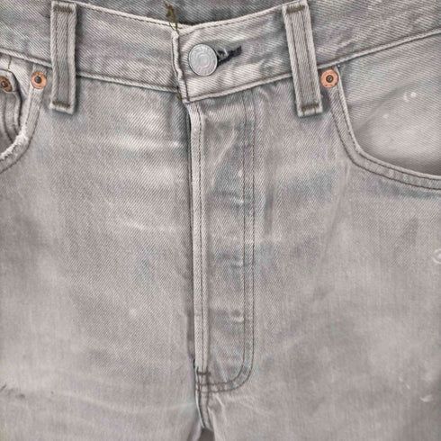 リーバイス Levis 90S 95年製 07月 ボタン裏501刻印 501 先染め ブラックデニムパンツ メンズ W32 L32