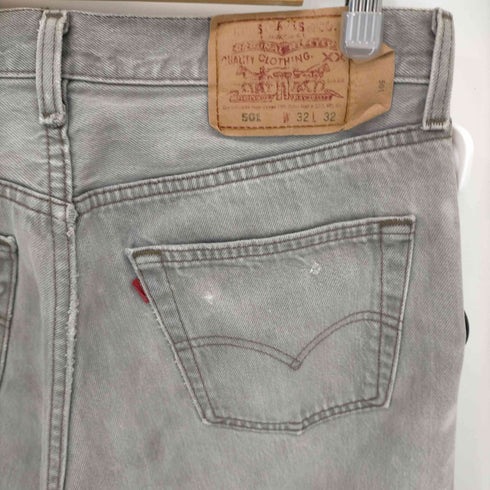 リーバイス Levis 90S 95年製 07月 ボタン裏501刻印 501 先染め ブラックデニムパンツ メンズ W32 L32