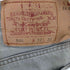 リーバイス Levis 90S 95年製 07月 ボタン裏501刻印 501 先染め ブラックデニムパンツ メンズ W32 L32