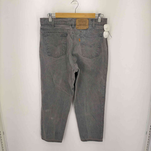 リーバイス Levis 90S 93年製 10月 ボタン裏585刻印 550 先染め ブラックデニムパンツ メンズ W34 L30