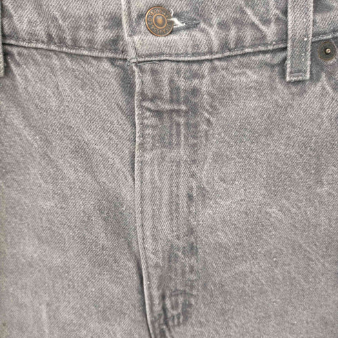 リーバイス Levis 90S 93年製 10月 ボタン裏585刻印 550 先染め ブラックデニムパンツ メンズ W34 L30
