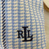 ローレンラルフローレン LAUREN RALPH LAUREN 千鳥格子 レザーパイピングショルダーポーチ レディース