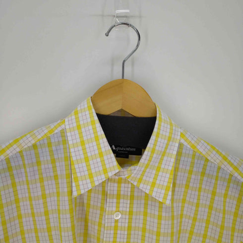 アクアスキュータム AQUASCUTUM L/Sチェックシャツ メンズ JPN:L
