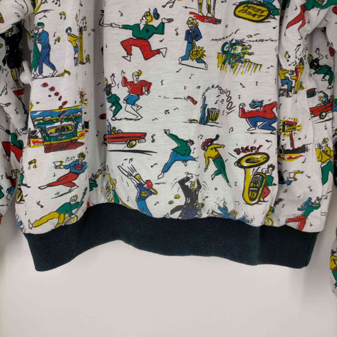 HEET sportswear 90s 韓国製 総柄スウェット レディース JPN:L