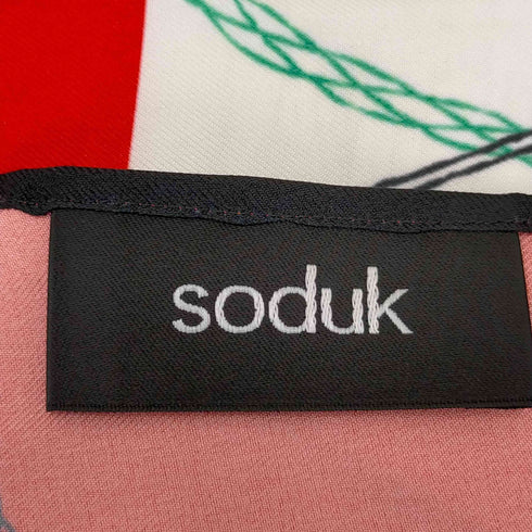 スドーク soduk 総柄スカーフ レディース