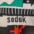 スドーク soduk 総柄 マフラー メンズ