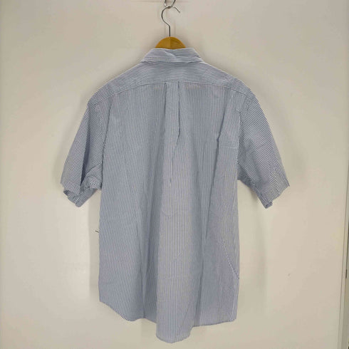 ラルフローレン RALPH LAUREN CLASSIC FIT ポニー刺繍 ストライプシアサッカーシャツ メンズ JPN:XL