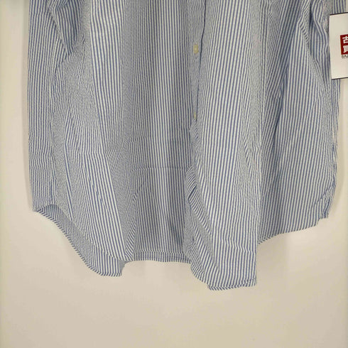ラルフローレン RALPH LAUREN CLASSIC FIT ポニー刺繍 ストライプシアサッカーシャツ メンズ JPN:XL