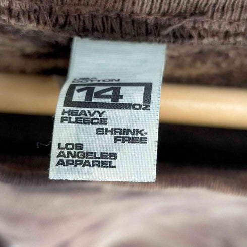 ロサンゼルスアパレル LOS ANGELES APPAREL 14oz HEAVY FLEECE ブリーチ加工 スウェット メンズ JPN:XL