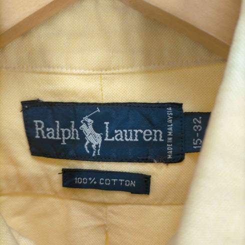 ラルフローレン RALPH LAUREN 90s ポニー刺繍オックスフォードシャツ メンズ 15-32