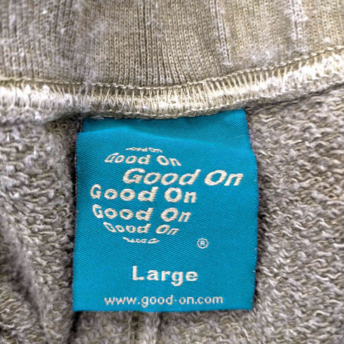 グッドオン good on USA製 ピグメントダイ スウェットパンツ メンズ JPN:L