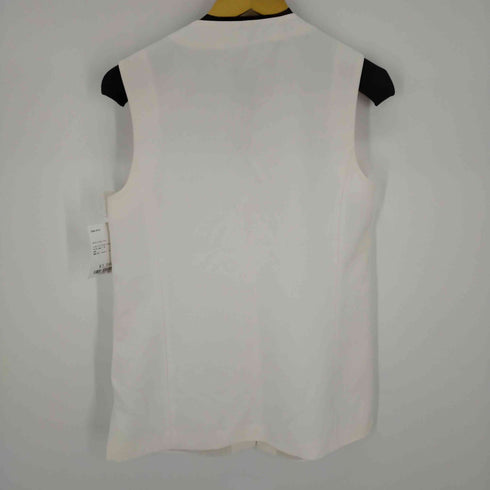 ザラ ZARA ホワイトベスト ジレ レディース import:XS