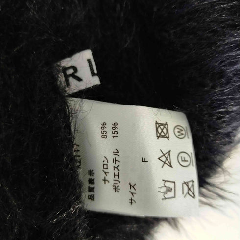 シャギークロップドカーディガン レディース ONE SIZE