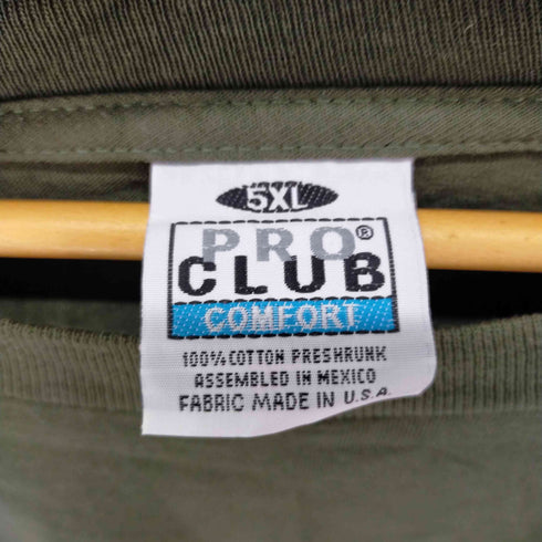 プロクラブ PRO CLUB 5XL ビッグサイズ オーバーサイズ S/S TEE 半袖Tシャツ メンズ 5XL