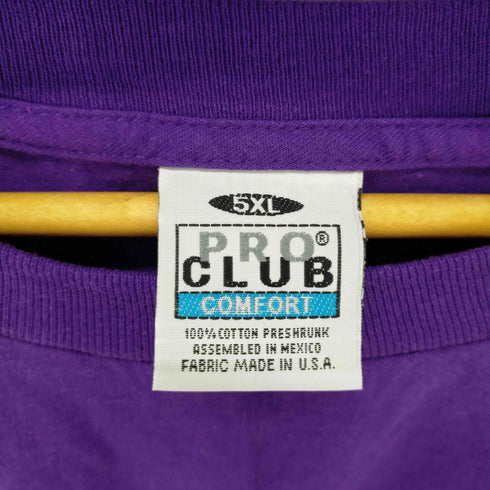 プロクラブ PRO CLUB 5XL ビッグサイズ オーバーサイズ S/S TEE 半袖Tシャツ メンズ 5XL
